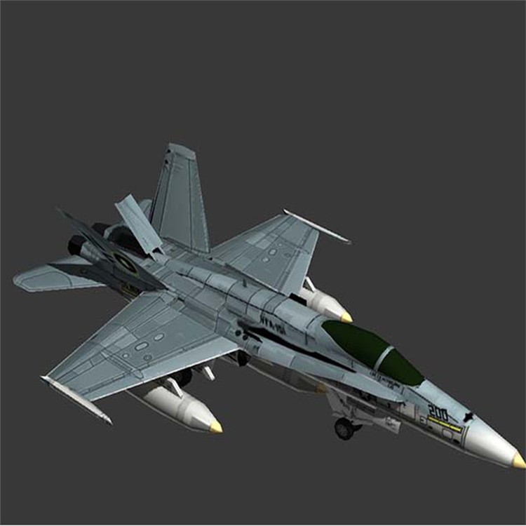 容县3D舰载战斗机模型
